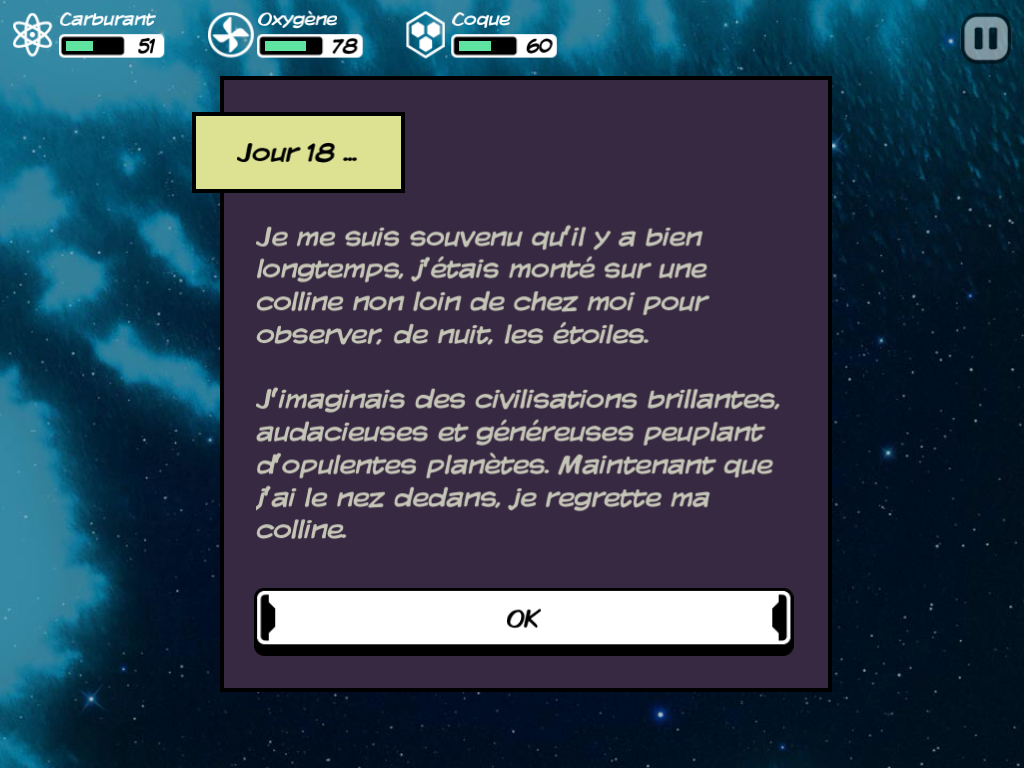 Screenshot de Out There (iPad)